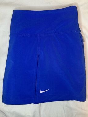Nike Dri-FIT Blue Tennis Skort Women’s Size Large L Athletic Golf Running Skirt